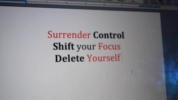 Control, Shift, Delete