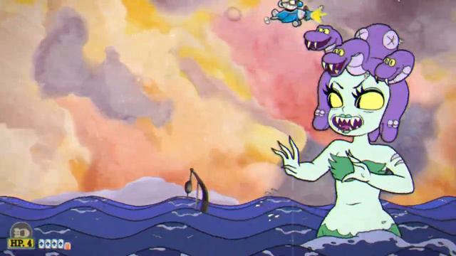 Cuphead. Кайла Морина. Ухх, русалочка смотреть онлайн