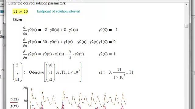 Simple Circuit Simulation in MathCad using odesolver смотреть онлайн