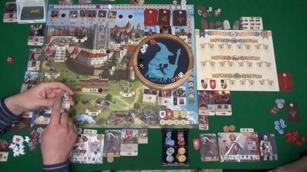 История рыцаря I Играем в настольную игру. Glory: A Game of Knights board game.