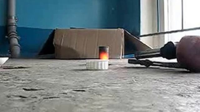 Ювелирная бензиновая горелка ( Jewellery petrol burner with their hands) смотреть онлайн