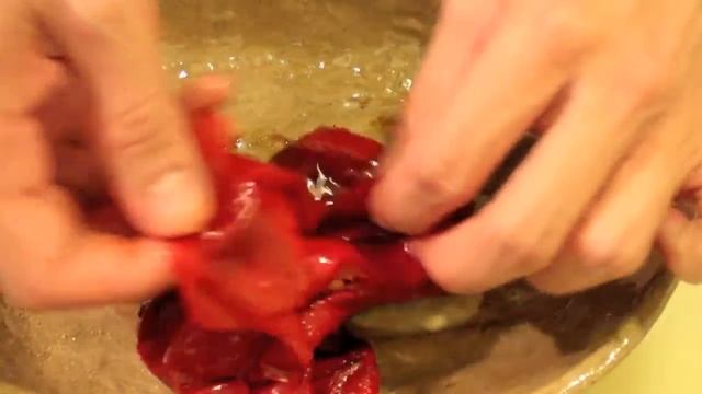 ROASTED PEPPERS, ONIONS AND EGGPLANT ESCALIVADA BY SPANISH COOKING смотреть онлайн