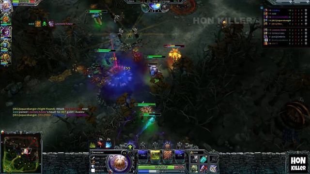 HoN Devourer Gameplay - Immortal - Easter Egg Devourer - GoldBoy` - 1924 MMR смотреть онлайн