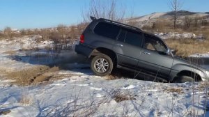 Подборка лучших внедорожных моментов. Lexus LX470 на бездорожье! OffRoad.  #2