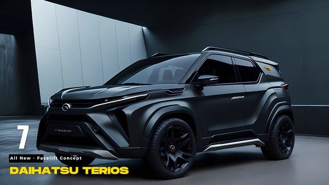 Daihatsu Terios All New Facelift Concept Car, AI Design