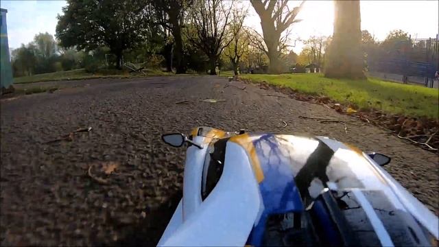 Tamiya TT02 Ford GT Mk2 First Run - Autumn Sunset Drive! смотреть онлайн