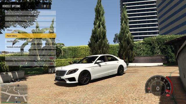 GTA 5 Real Car Mods- Mercedes-Benz S63 AMG W222 смотреть онлайн