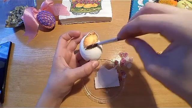Декупаж пасхальных яиц! От Лизы? смотреть онлайн
