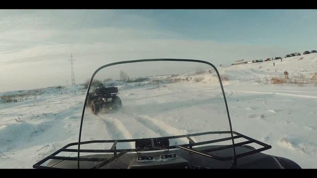 Квадроцикл Росомаха. Короткое видео с покатушек смотреть онлайн