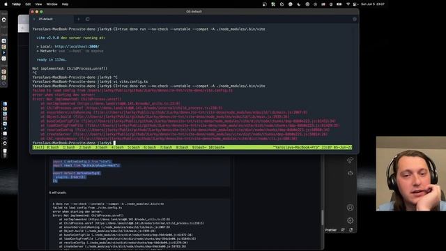 Trying to run Vite on Deno (part 2) смотреть онлайн