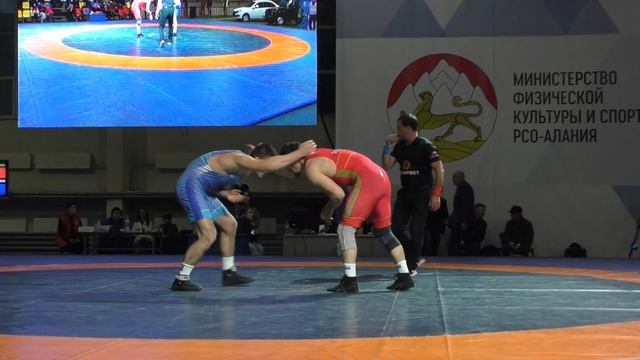 Муслим Шамсудинов (Дагестан) - Аслан Каболов (РСО-Алания) смотреть онлайн