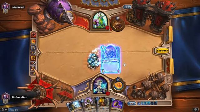 Lets Play Hearthstone 112 - Fast Tempo Beats Druid (Mage Vs Druid Ranked) смотреть онлайн