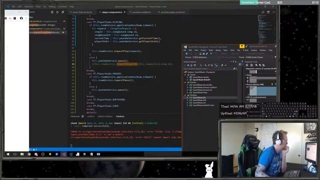 Day 9 - 2 - Syncing Viewing Experiences with SignalR in Angular CLI and Asp.Net Core WebAPI - Part смотреть онлайн