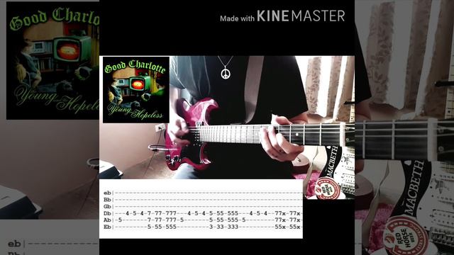 Good Charlotte - The Anthem[Guitar Cover & Tutorial w/ Tabs] смотреть онлайн