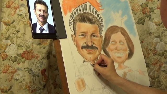 рисую шаржи по фотографии смотреть онлайн