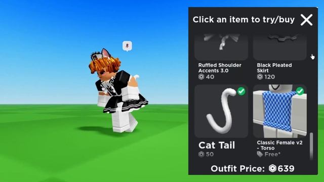Cute Roblox Cat-Boy Maid Outfits смотреть онлайн