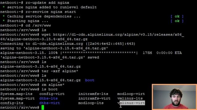 NETBOOT Alpine Linux using Alpine Linux! PXE Boot Server Setup смотреть онлайн