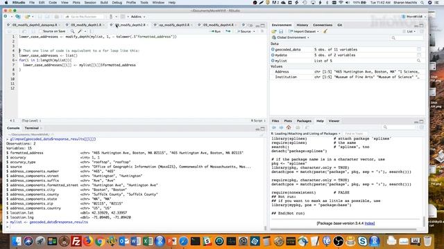 R tip: Access nested list items with purrr смотреть онлайн