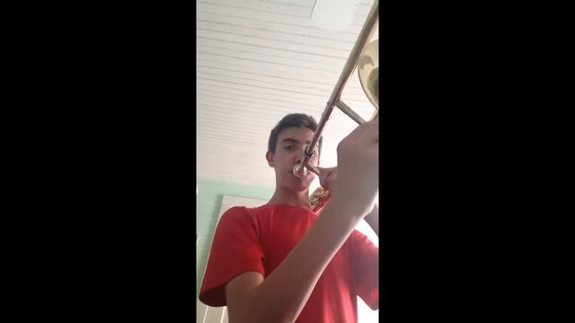 2014 Virginia All-District bass trombone audition étude смотреть онлайн