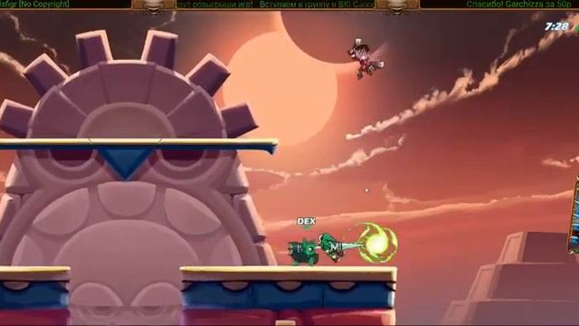 Brawlhalla. Главное джойстик не сломать. смотреть онлайн