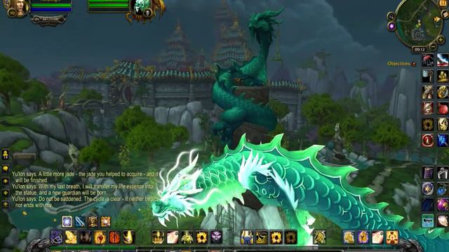 World of Warcraft Pandaria : Yu' lon's Jade Statue смотреть онлайн