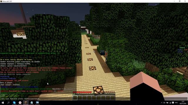 Как сделать префикс в Minecraft (ответ тут) смотреть онлайн
