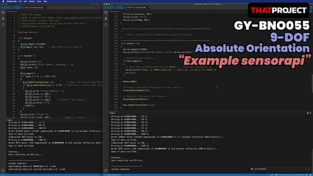 GY-BNO055 | Ep.0: Connecting with ESP32 TTGO via I2C (ft. Heading Direction) смотреть онлайн