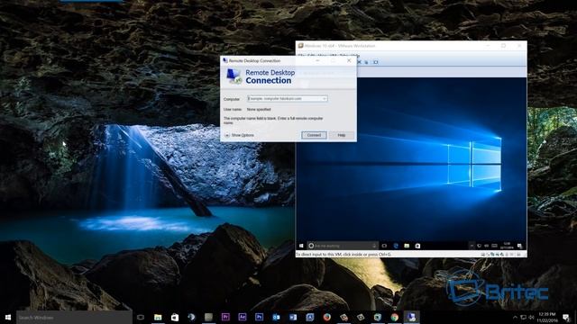 How to Use Remote Desktop Connection Windows 10 смотреть онлайн