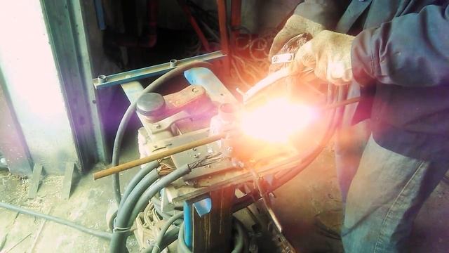 (10кВт Контактный Индуктор) Нагрев метала током для Ковки. смотреть онлайн