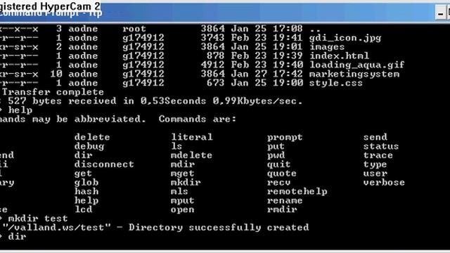 Connecting to FTP server (Website) with cmd смотреть онлайн