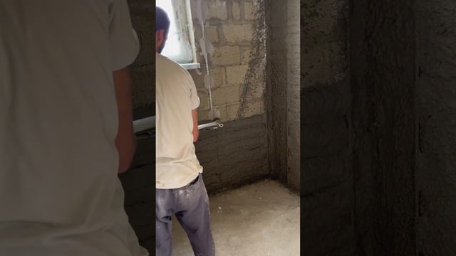 Работа штукатурной станции SertaMaster XL PRO на Цпс