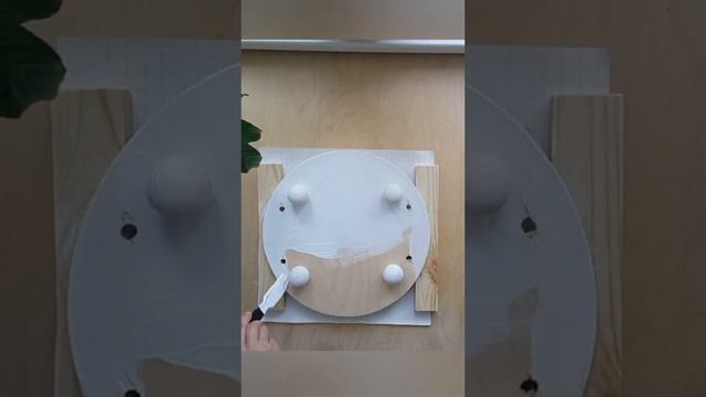 Круглый трафарет. МК поднос смотреть онлайн