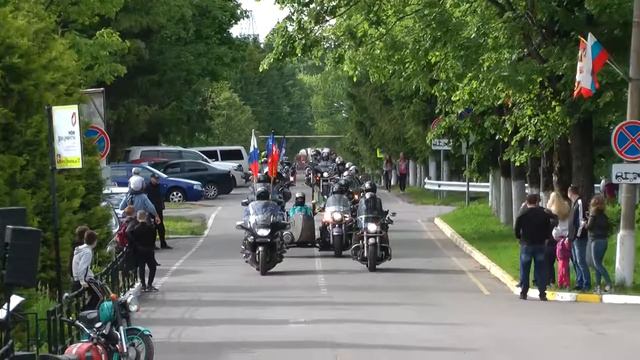 Заезд колонны на территорию г.о. Восход 24 июня 2017 года смотреть онлайн