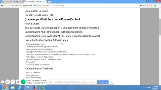 Oracle Apps R12 HRMS Online Training Course Videos Published on Udemy with Live Meeting Support смотреть онлайн