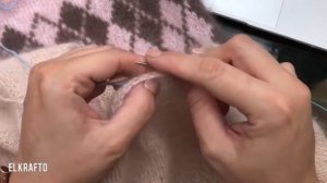 Идеальная круглая горловина спицами. Оформление выреза. Набор петель от края.