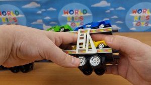 Распаковка автовоза