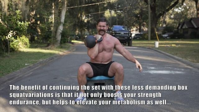 Силовая кардиотренировка с гирями для всего тела (6 брутальных упражнений) смотреть онлайн