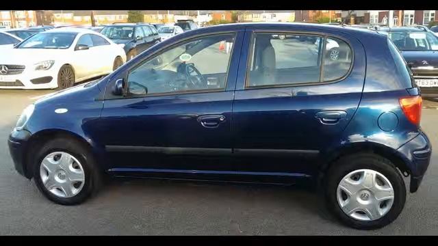 2005 Toyota Yaris 1.0 VVT-i Blue 5door Hatchback, Low 49k Mileage, One Lady Owne смотреть онлайн