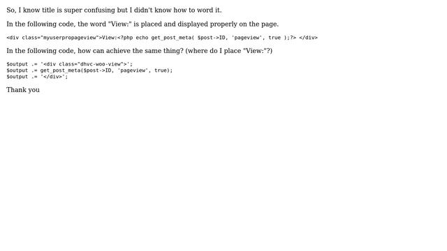 Wordpress: Adding a "Word" in php code смотреть онлайн