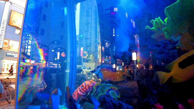 Shibuya in Tokyo. Beautiful evening magic hour ♪ 💖 4K ASMR non-stop 1 hour 01 minutes смотреть онлайн
