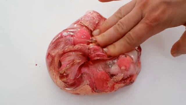 Pink Slime ASMR Compilation - Coloring Slime with Makeup and Eyeshadow смотреть онлайн
