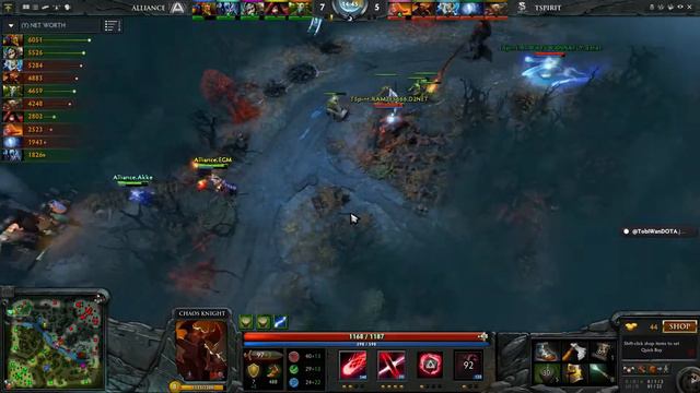 Alliance vs Spirit - The Shanghai Major 2016 Groupstage - Game 2 bo3 [ENG] смотреть онлайн