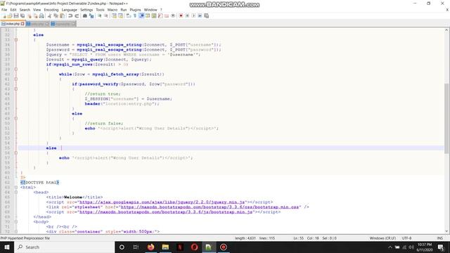 Hashing for PhP based Login page Demo смотреть онлайн