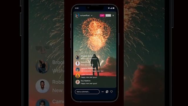 Figma Instagram Live Interaction Design смотреть онлайн