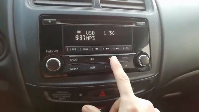 Штатная магнитола Мицубиси Асх с США 2014 год смотреть онлайн