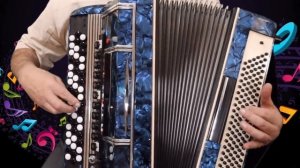080 Голубая ночь. Игра на баяне. Вариации. Школа игры на баяне. Баян с нуля..mp4