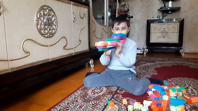 Making an airplane from Lego bricks = Делаем самолет из лего кубики смотреть онлайн