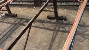 Ворота с элементами ковки своими руками