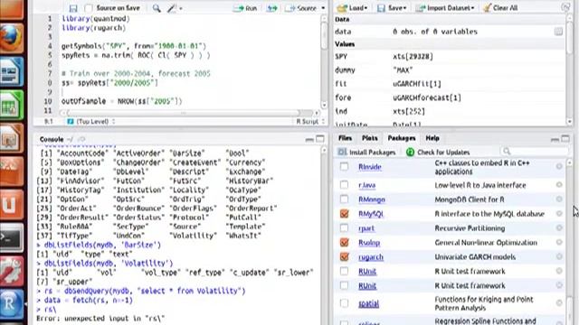 how to have R access MYSQL through RMySQL R package смотреть онлайн
