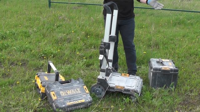 Обзор тележки DEWALT TSTAK смотреть онлайн